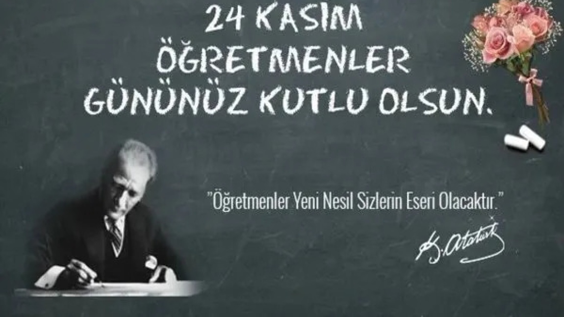 TÜM ÖĞRETMENLERİMİZİN ÖĞRETMENLER GÜNÜ KUTLU OLSUN...